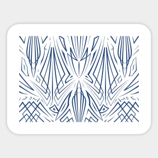 Pinstripe Pattern Creation 12 Sticker